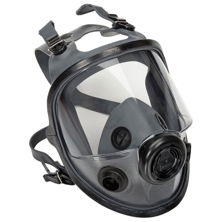 HONEYWELL NORTH Low Maintenance Full Facepiece Respirator, Medium/Large 54001